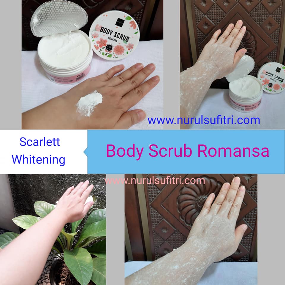 Review Scarlett Whitening Body Care Scrub Shower Lotion Nurul Sufitri Travel Lifestyle Blog Beauty