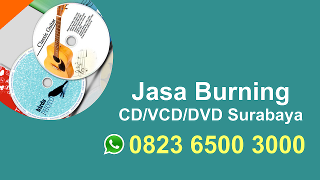 Jasa Burning CD, DVD di Surabaya