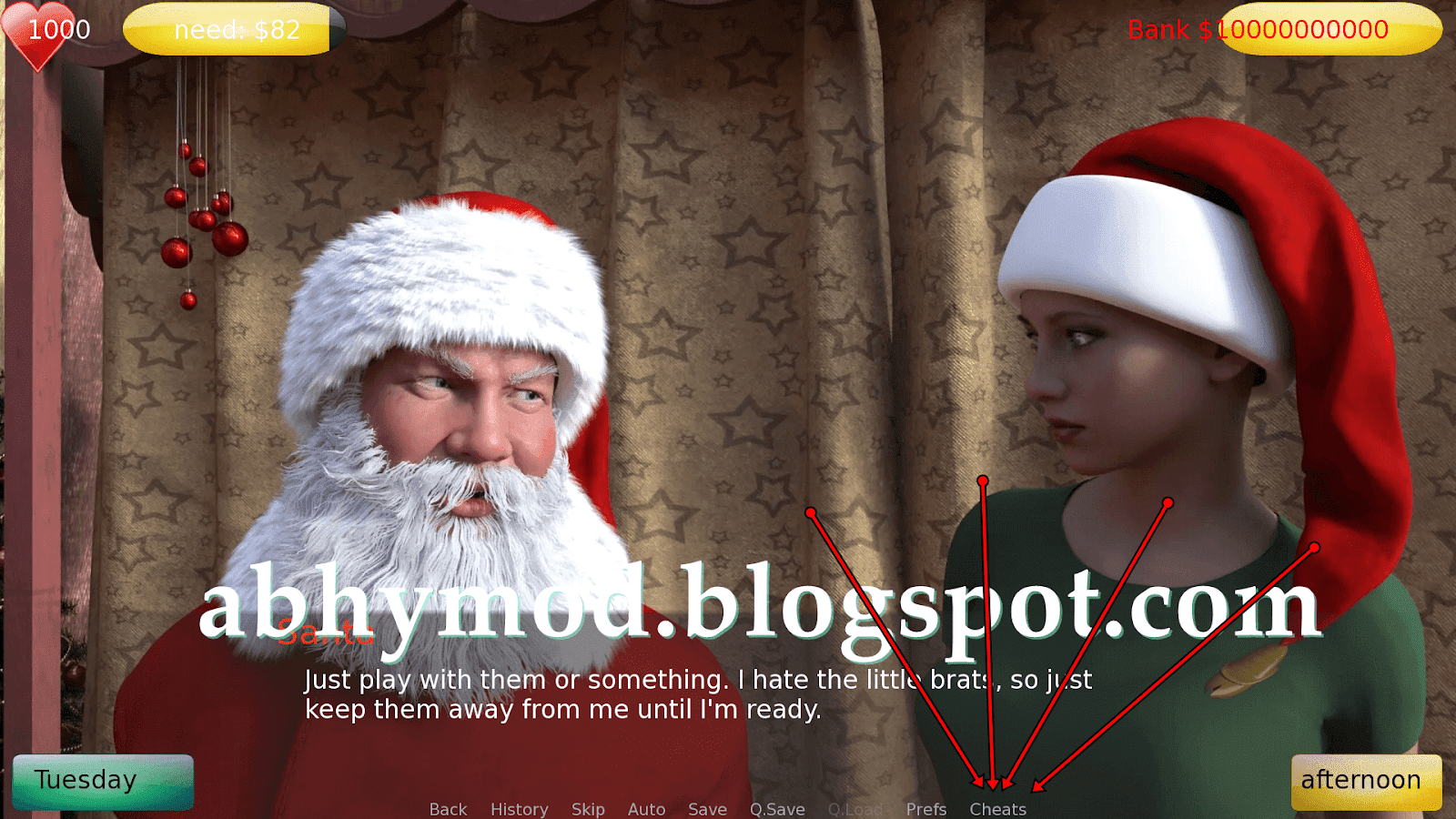 The Twelve Days of Christmas Cheat Mod The Twelve Days of Christmas Cheat Mod
