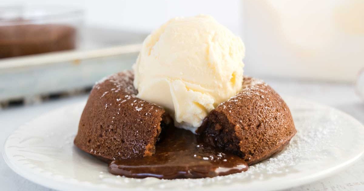 Chocolate Lava Cake Recipe Adventures of a DIY Mom