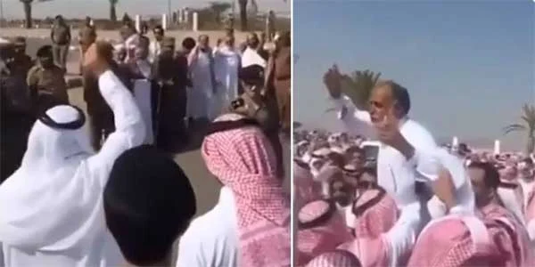 Saudi father pardons son's killer minutes before execution in viral video, Riyadh, News, Execution, Saudi Arabia, Video, Father, Family, Gulf, World