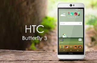 Harga Smartphone HTC Butterfly 3 Terbaru dengan Spesifikasi Dual Kamera 20.2 MP