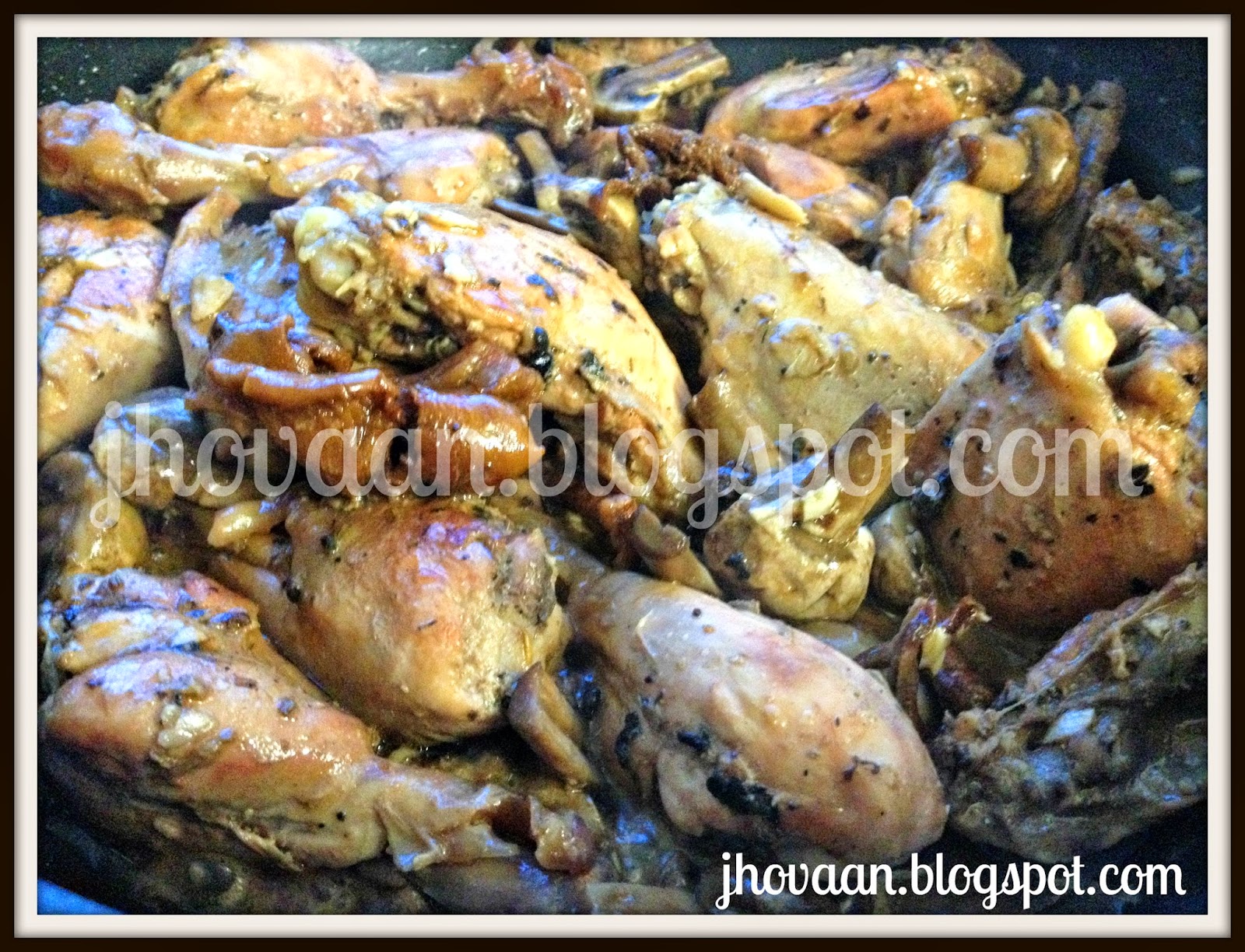 Jhovaan Meal (in Konkani) Recipe Stovetop Chicken and Mushrooms
