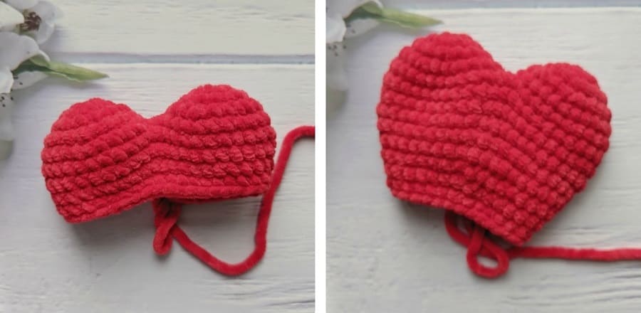 Crochet heart tutorial Crochet heart tutorial