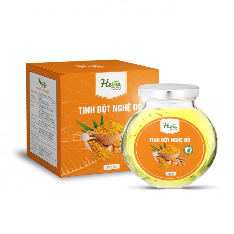 Tinh Bột Nghệ Đỏ HEVIEFOOD Tinh Bột Nghệ Đỏ HEVIEFOOD