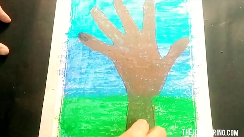 Four Seasons Toddler Finger-Painting