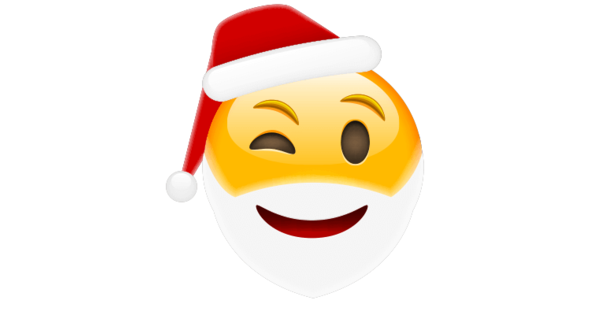 Santa&#039;s Wink | Symbols &amp; Emoticons