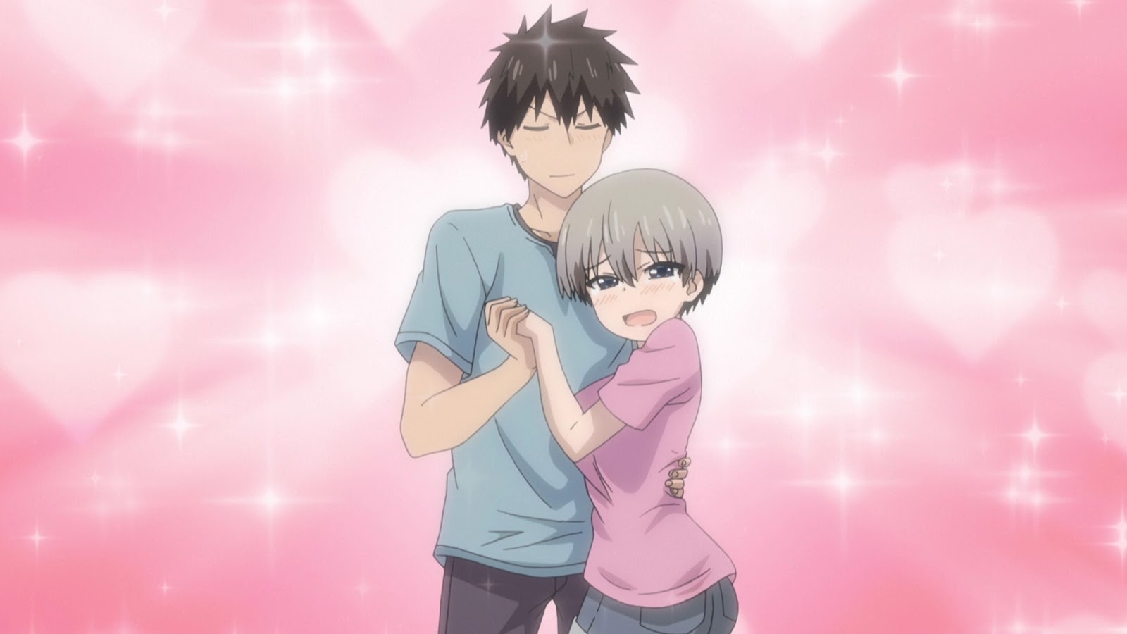 Crunchyroll.pt - Ah, sim, as quatro coisas mais importantes em um namorado  🏋️‍♂️ (✨ Anime: Uzaki-chan Wants to Hang Out!)