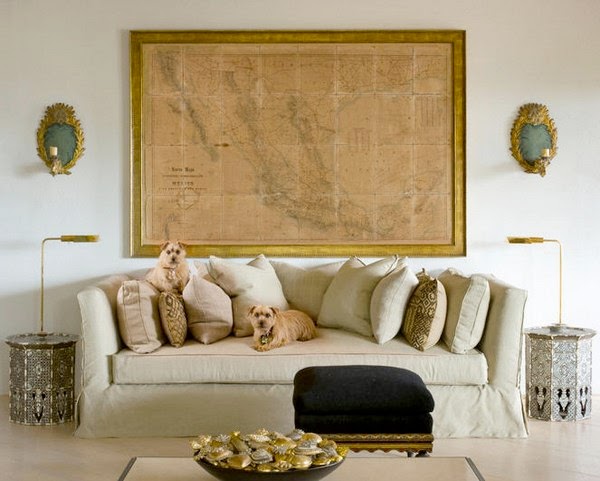 Decorating with Maps