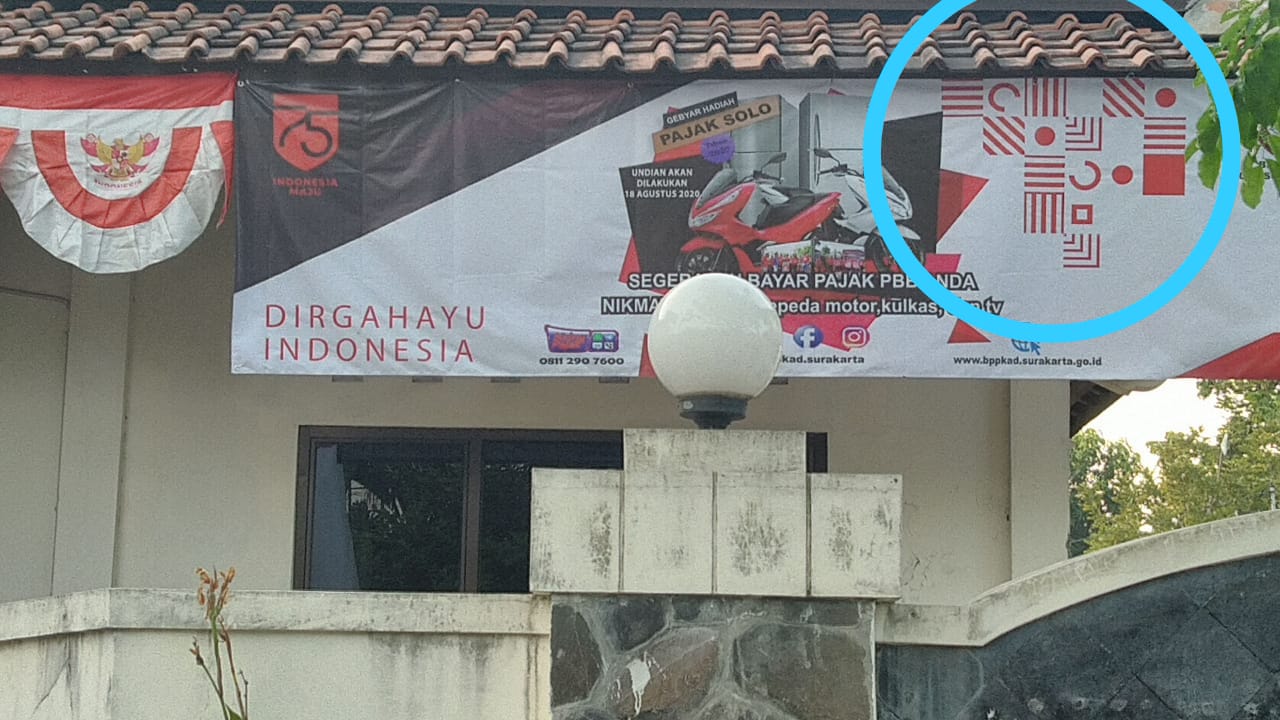 Dsks Nilai Logo Hut Ri Ke 75 Mirip Salib