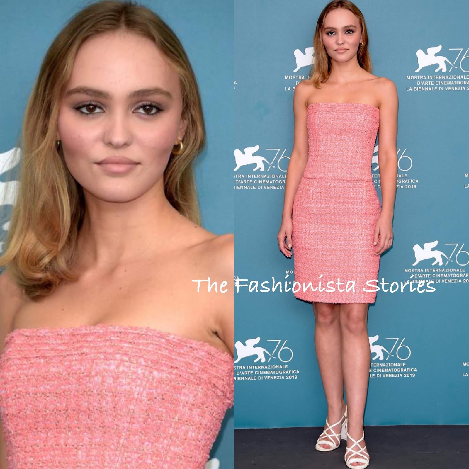Lily-Rose Depp in Chanel at 'The King' 76th Venice Film Festival Photocall  & Premiere