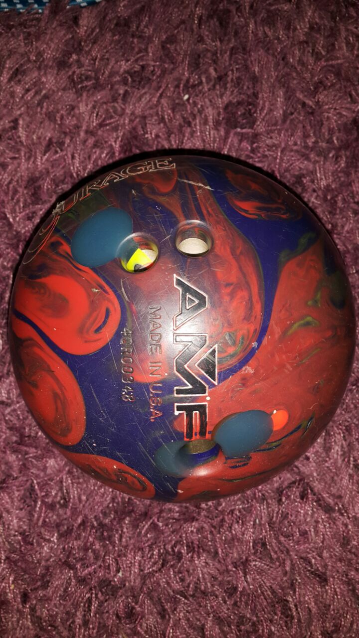KEDAI BOWLING ONLINE REACTIVE BOWLING BALL AMF XTREME CURAGE 12 LB++