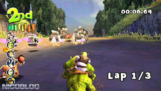 Shrek Smash n Crash Racing ISO PPSSPP Download