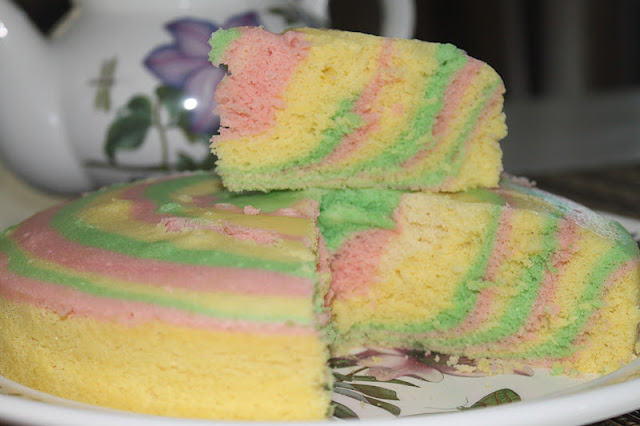 Apam Pelangi Ombak Rindu - Azie Kitchen