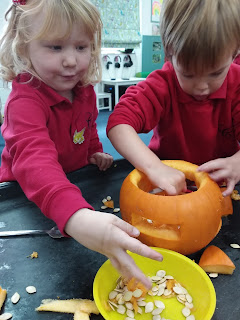 Exploring the Pumpkins, Copthill School