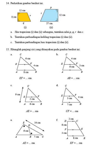 Pembahasan Uji Kompetensi 4 Halaman 265 Matematika Kelas 9 Kongkruen M4thguru