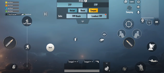 Control PUBG 2 Jari Terbaru Kode Layout PUBG 2 Jari Terbaik