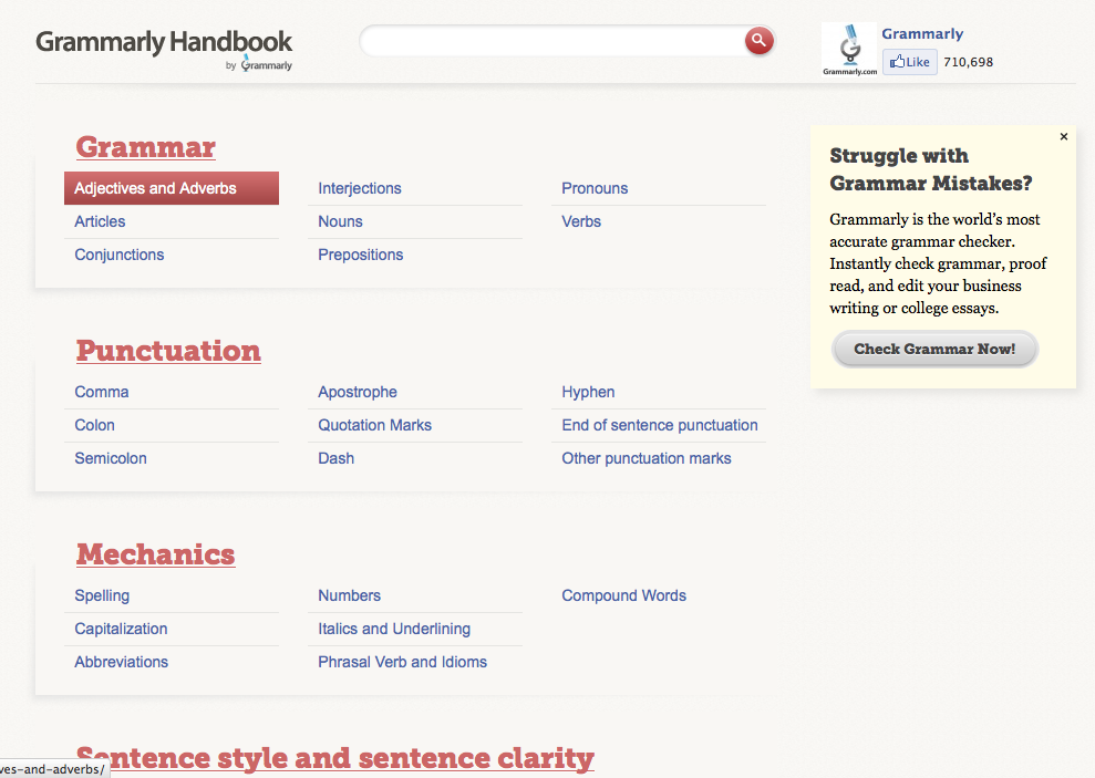 ESL Librarian Best Grammar Sites for Intermediate ESL /EFL Students