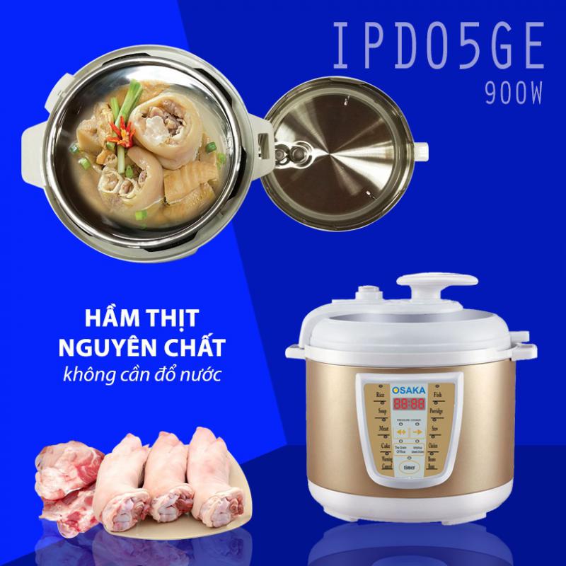Nồi áp suất điện tử Osaka IPD-06GE 6 Lít Nồi áp suất điện tử Osaka IPD-06GE 6 Lít