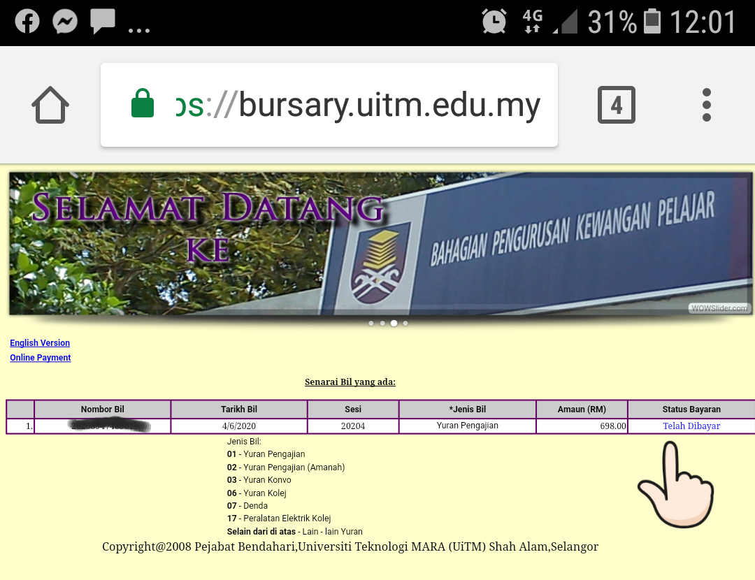 Yuran konvo uitm