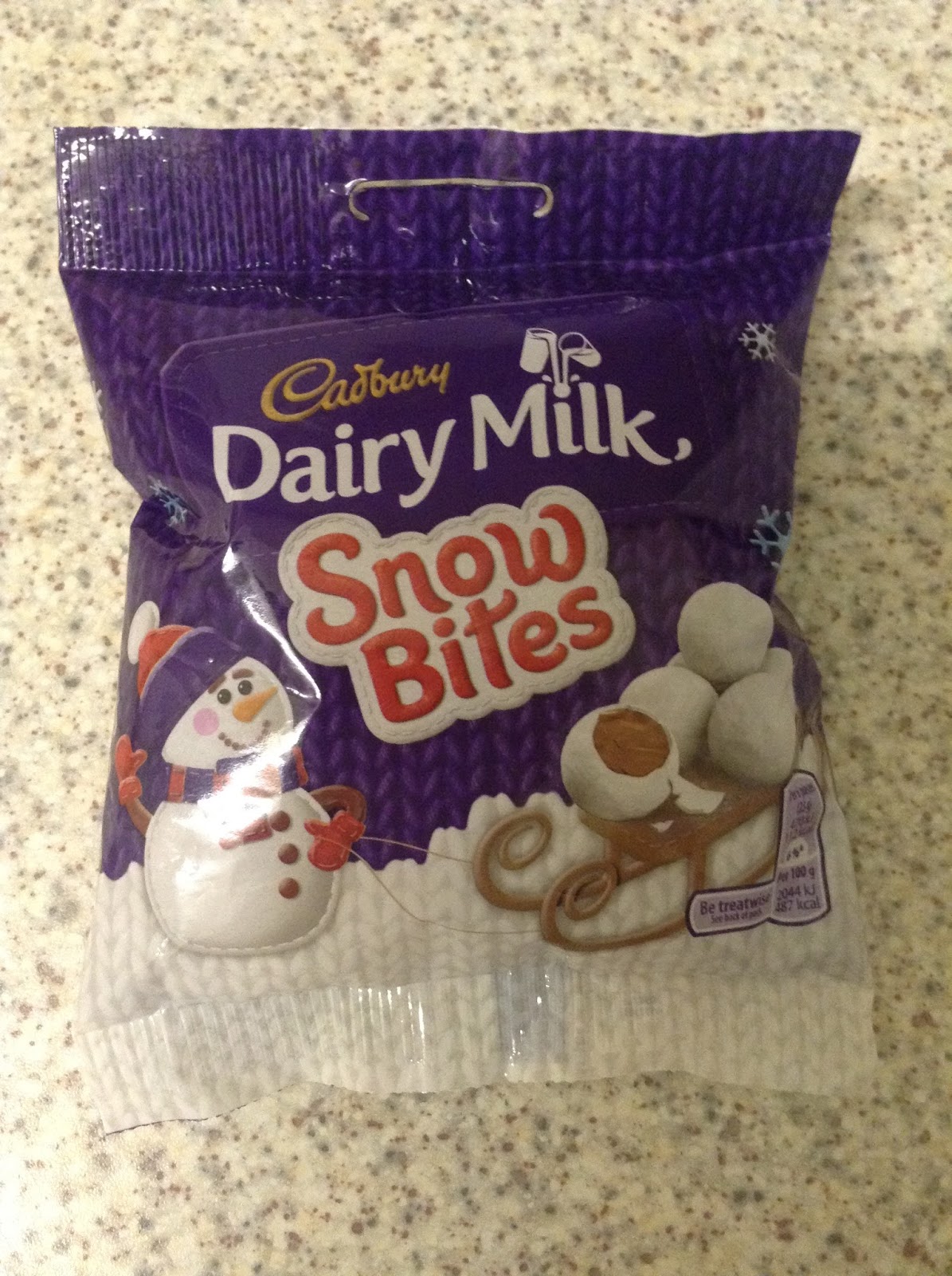 Cadbury Dairy Milk Snow Bites Review