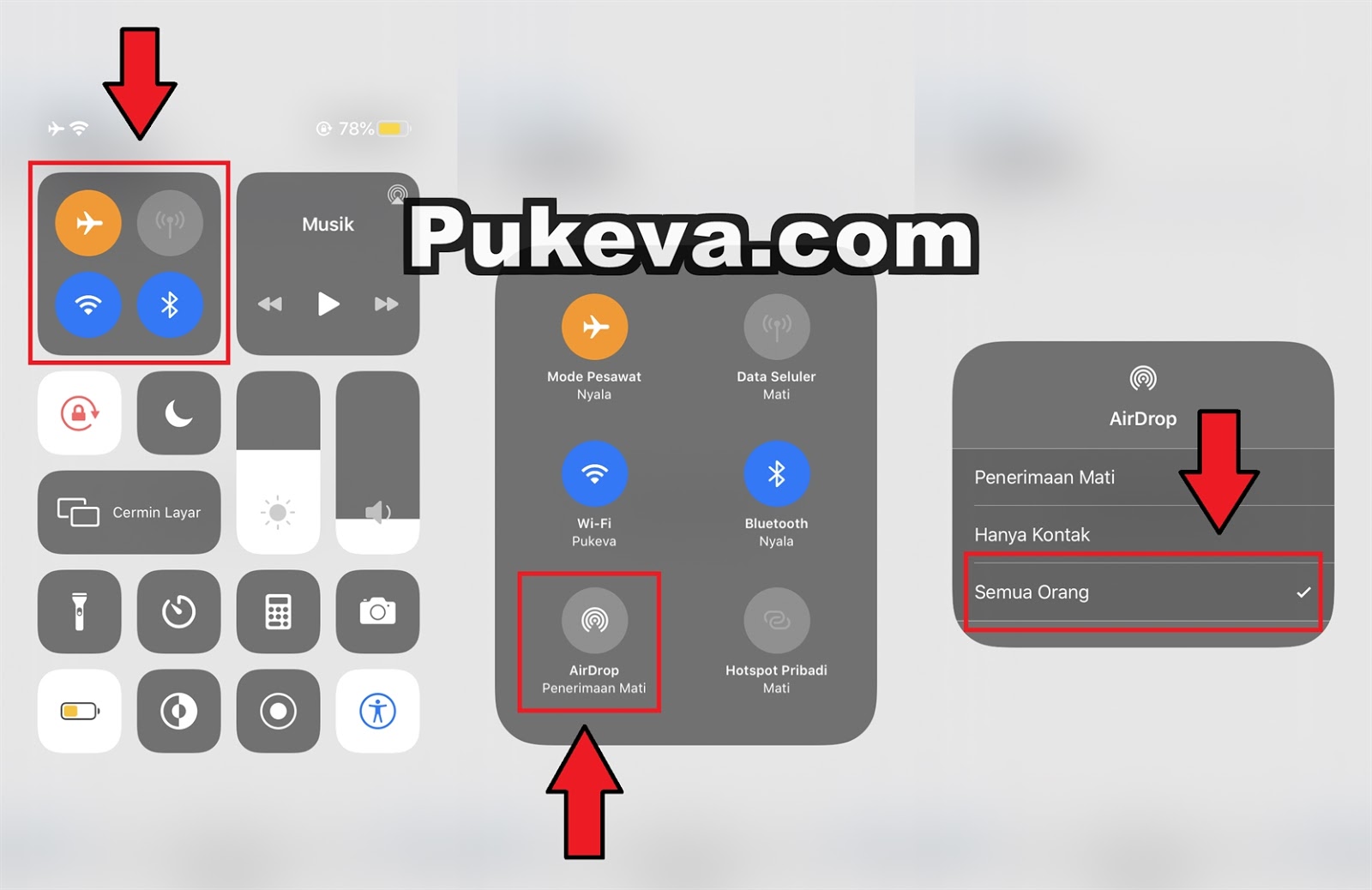 Cara Mengirim File Dokumen Di Iphone Menggunakan Airdrop Bluetooth Pukeva
