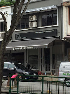 Shamrock Cafe Front View in Bishan