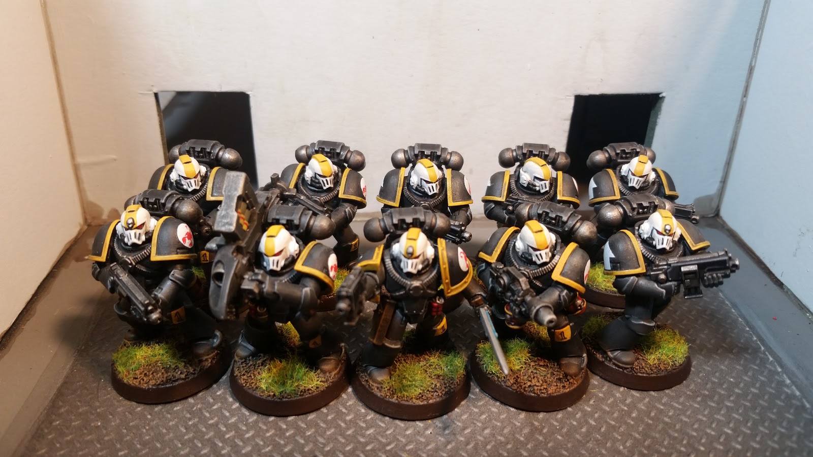 Pizzagrenadier's Miniature Wargaming Blog Badab War Red Scorpions