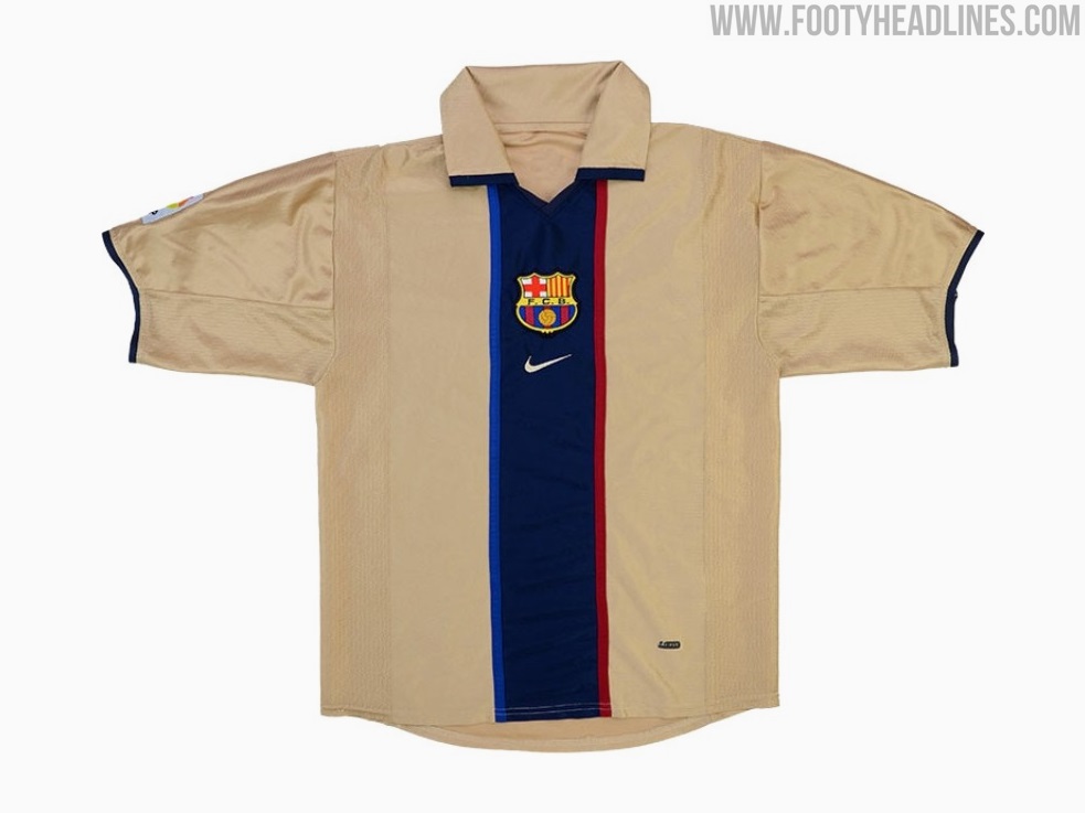 gold barcelona kit