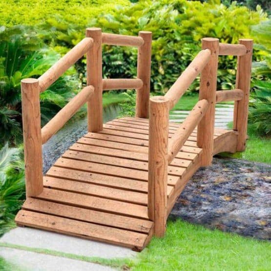 small wood bridge design