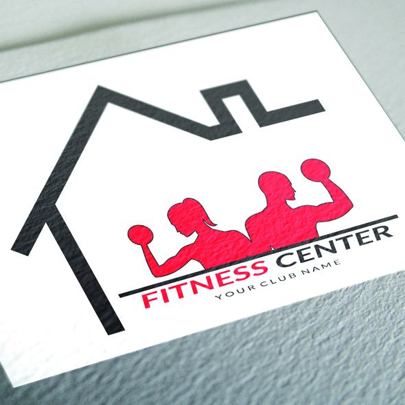 Fitness Logo Design Adobe Illustrator cc ratandesign