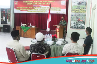 TNI AD Adaptif Bina Masyarakat Berwawasan Kebangsaan dan Berkarakter
