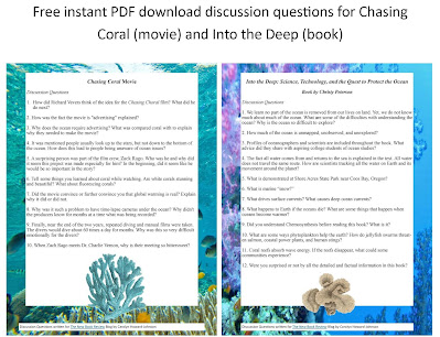 Chasing Coral Movie and Into the Deep Book Discussion Guides