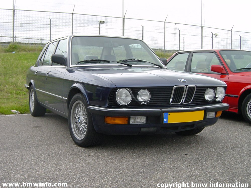  BMW 5 Series designed by Claus Luthe built in Munich Germany The E28 