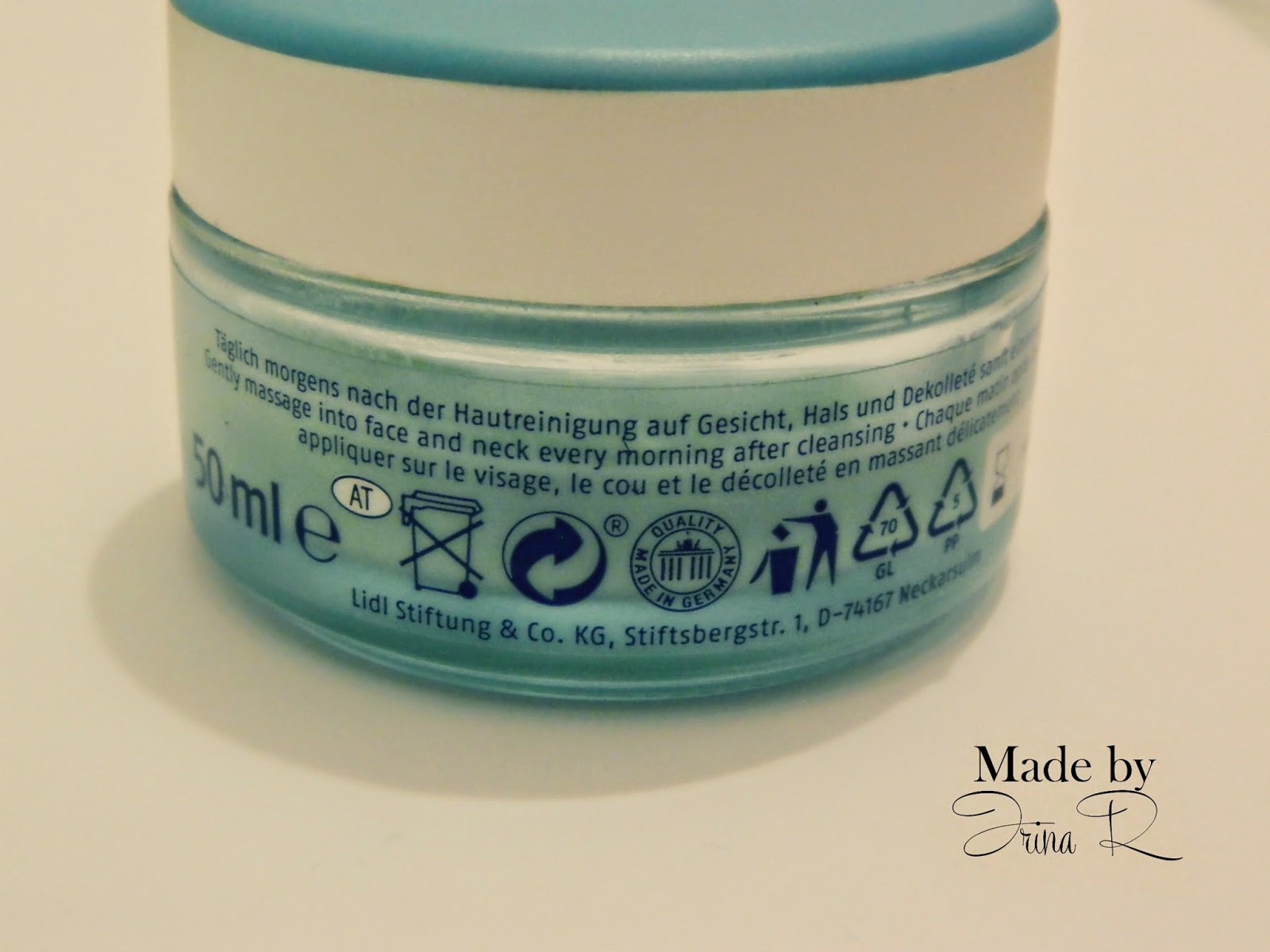 Cien Moisturising Cream Review Made by Irina R.