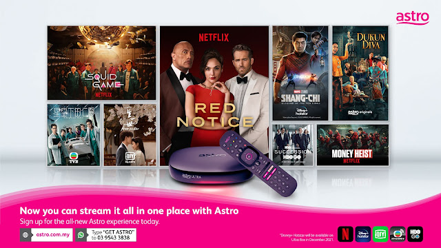 Netflix Kini Di Astro! Disney+ Hotstar, HBO GO, iQIYI, TVBAnywhere+ Pun Ada!