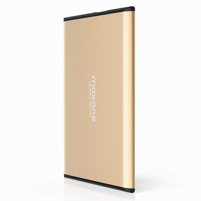 Maxone 2.5'' Ultra Slim HDD Storage 500GB Portable