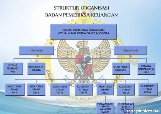 Struktur Organisasi Badan Pengawas Keuangan (BPK) - berbagaireviews.com