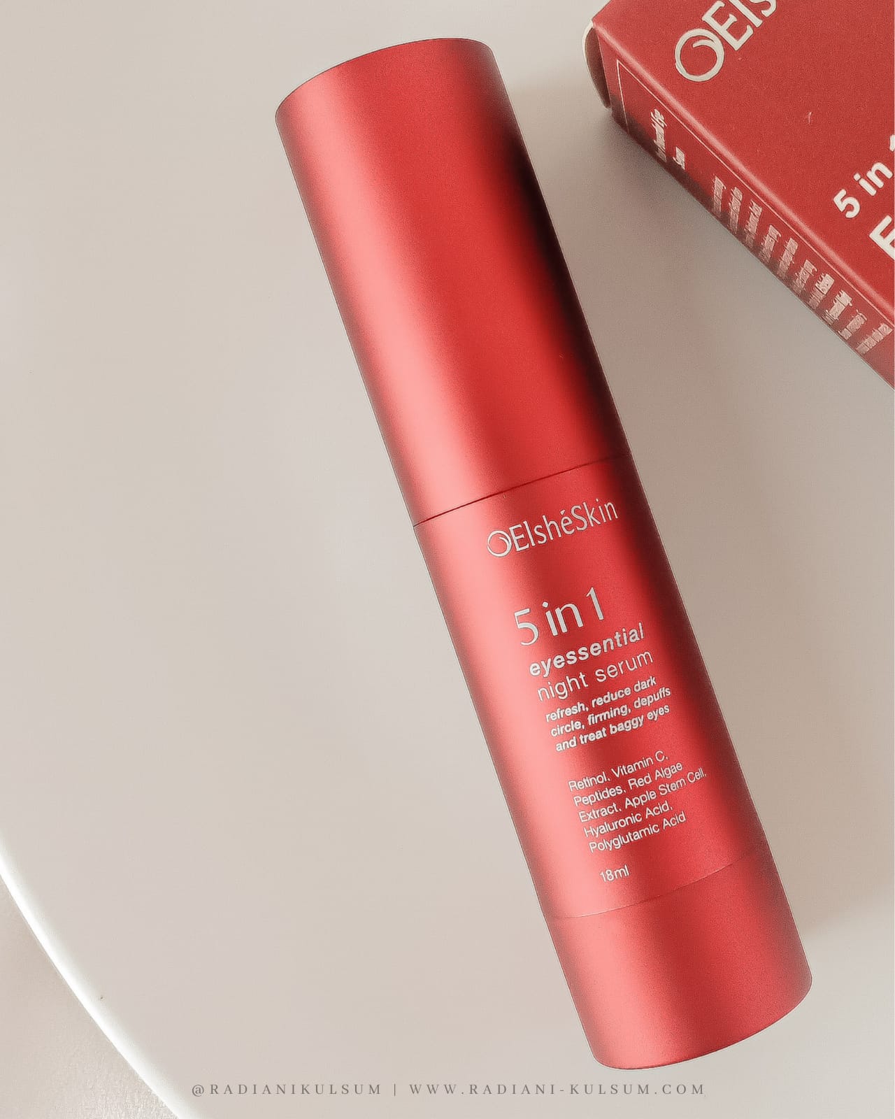 ElsheSkin 5 in 1 Eyessential Night Serum, Eye Serum yang Bantu Pudarkan