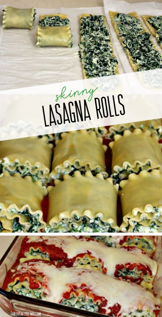 Skinny Lasagna Rolls - Ajib Recipe 2