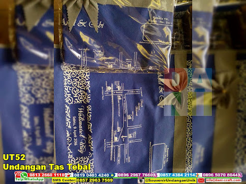 jual Undangan Tas Tebal