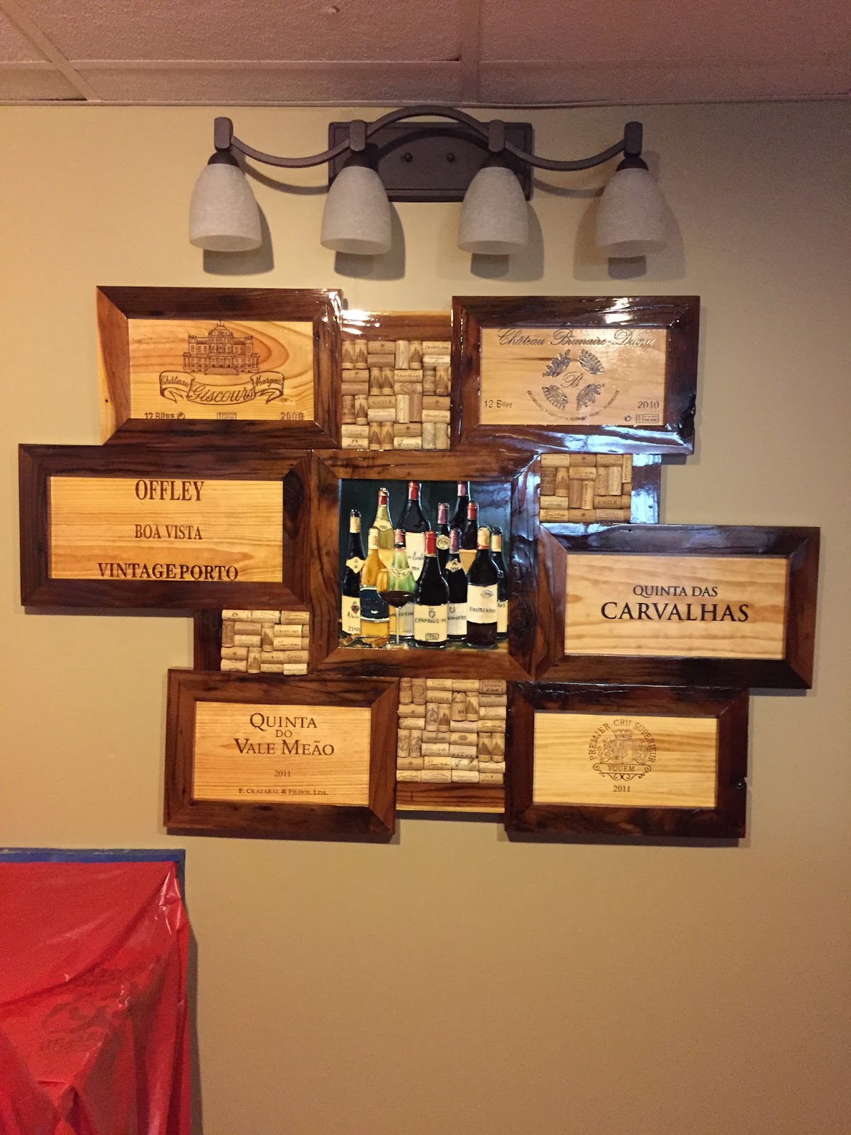 Wooden Wine Boxes & Wine Crates The 10 Best Wooden Wine Crate Panel Walls