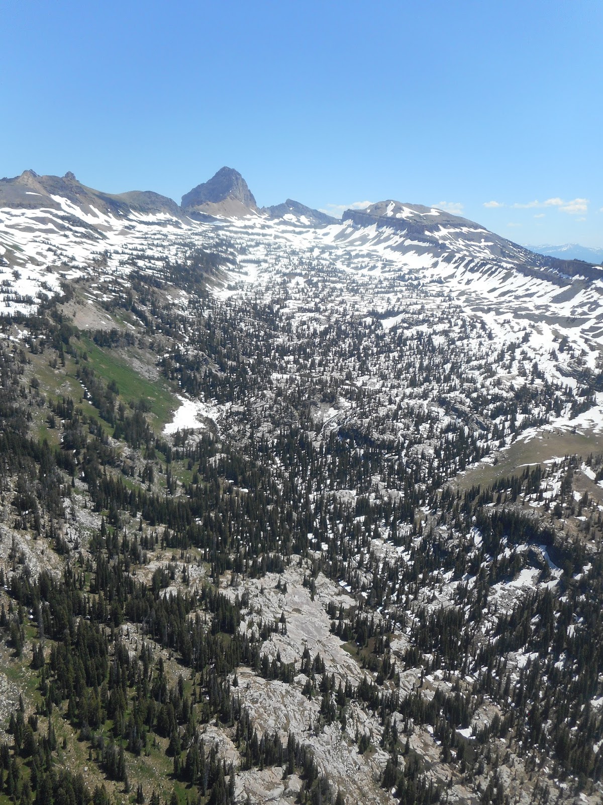 Grand Teton National Park Canyon & Trail Conditions Alaska Basin 2017