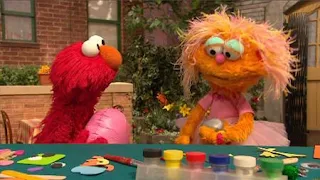 Rocco, Elmo, Zoe, Balloono, Sesame Street Episode 4322 Rocco's Playdate season 43