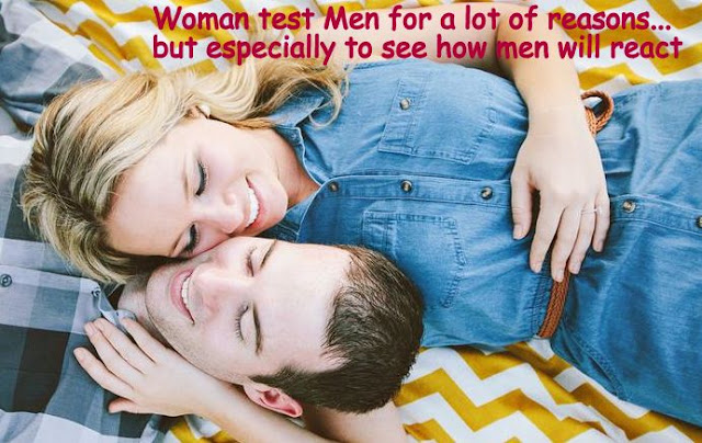 Women test men
