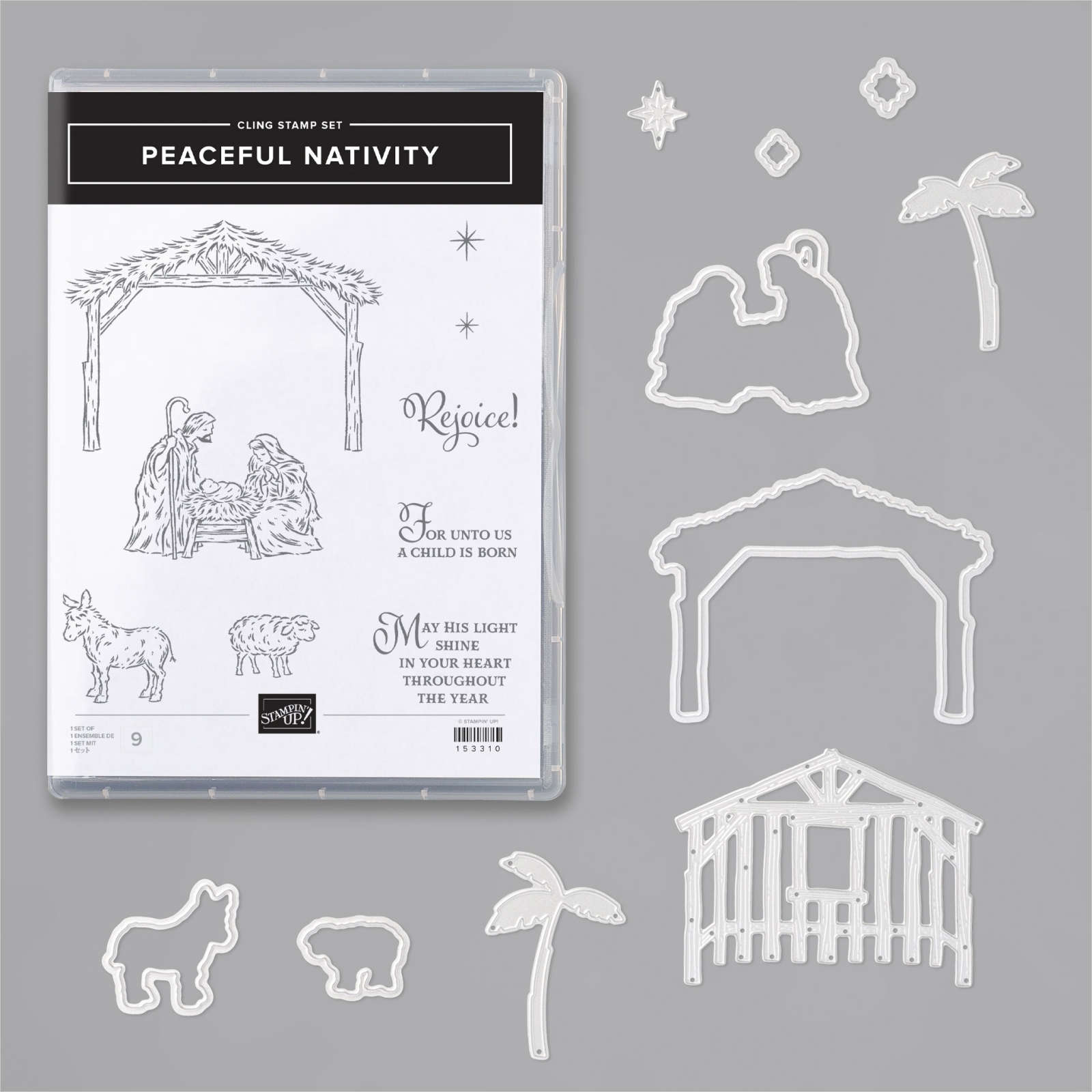 Stampin' Kat Peaceful Nativity