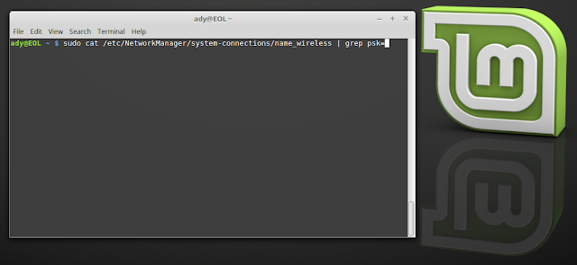 Afisarea parolei de la retelele Wi-Fi in Linux