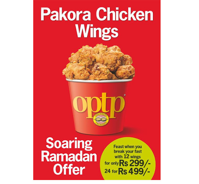 Meals & Deals OPTP Pakora Chiken Wings Soaring Ramadan Offer