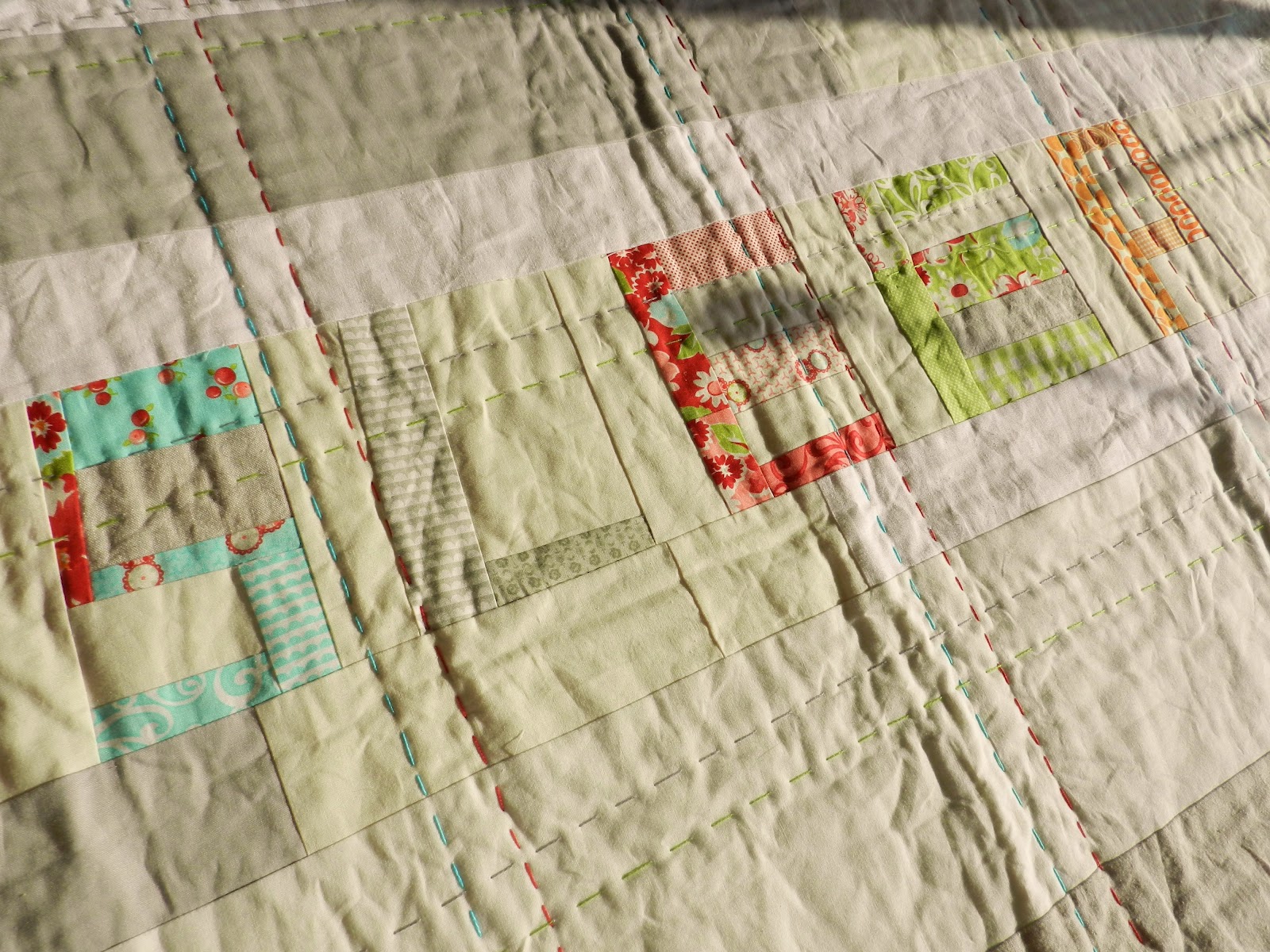 Molly Flanders SLEEP Quilt.....