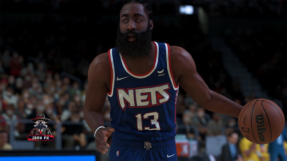 Brooklyn Nets vs. Golden State Warriors | 2021-22 BKN City Court and Jersey | NBA 2K22